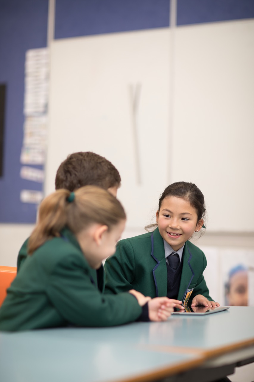 Saint Spyridon College students learning